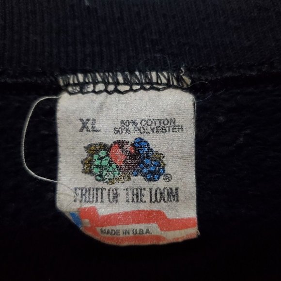 Vintage 90s Operation Desert Storm Sweatshirt Crewneck Size XL Made In USA SEAL - Picture 7 of 8